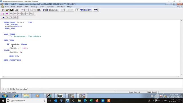 SCL Function with Return Value-Siemens Simatic Step-7 смотреть онлайн