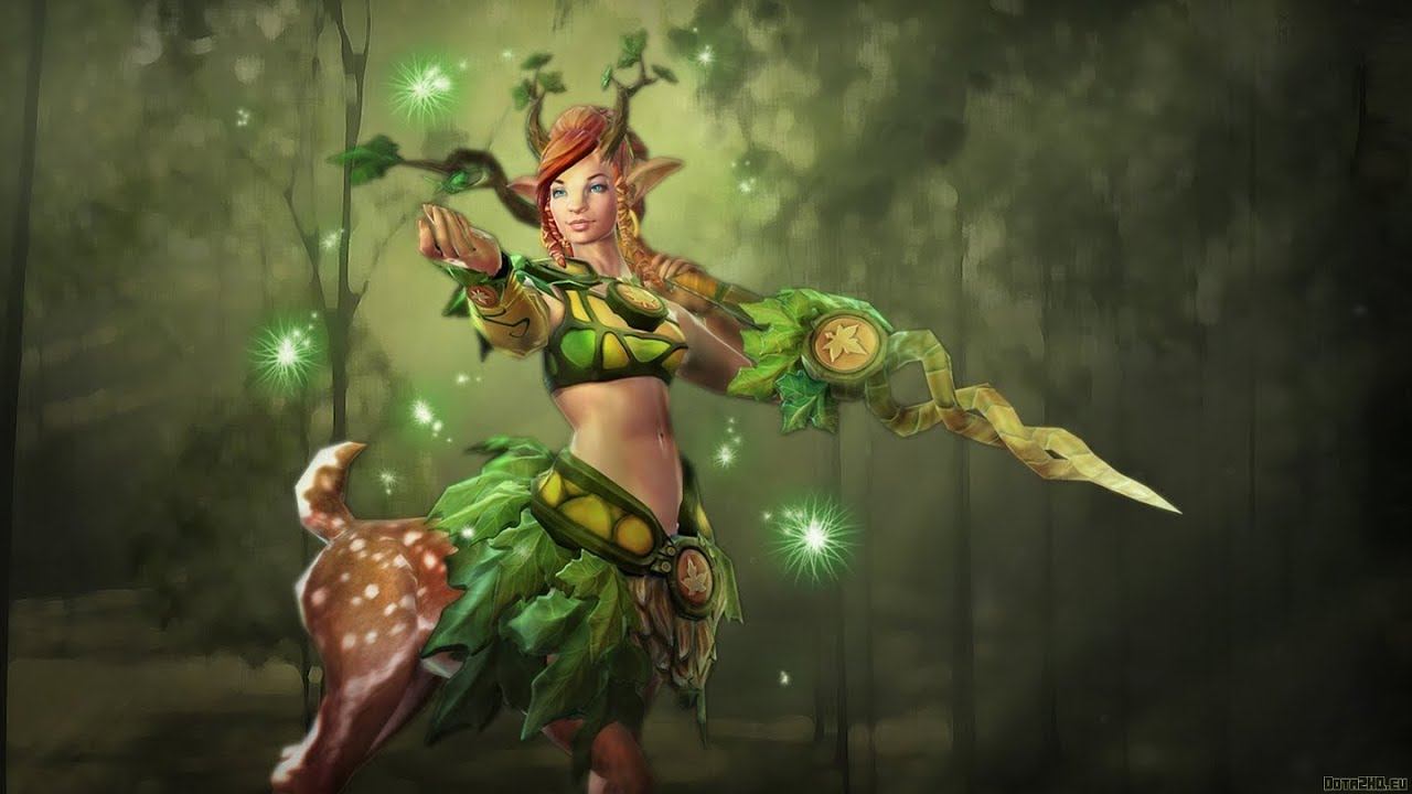 Dota 2 прохождение испытания Enchantress (19/110) смотреть онлайн