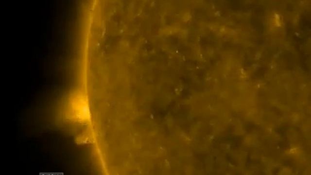 NASA показало активность магнитного поля Солнца на видеоролике смотреть онлайн