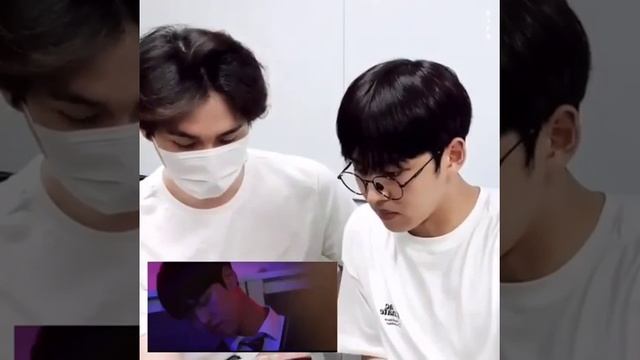 hongseok and shinwon pentagon reaction blue birthday teaser смотреть онлайн