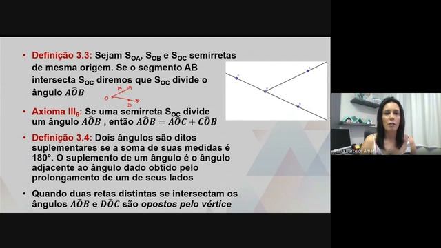 Geometria Plana e Desenho Geométrico - Axiomas de medição de ângulos смотреть онлайн