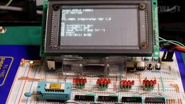 Эмулятор процессора Intel 4004 на Python смотреть онлайн