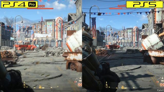 Fallout 4 PS4 Pro vs PS5 Graphics Comparison with FPS Counter | Past Gen vs Next Gen Patch смотреть онлайн