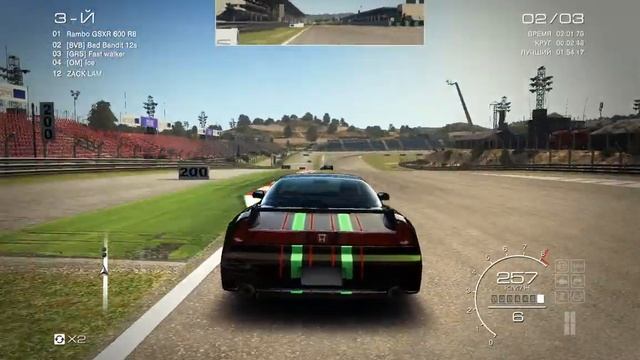 GRIDAutosport 2016 05 15 вежливость,(победа без касаний). смотреть онлайн