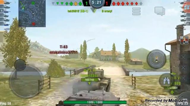 Wot blitz #18(Первый тест КВ-3 и полоса неудачь) смотреть онлайн