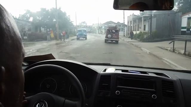 Driving through La Maya, Cuba. Almost to Guantanamo. Day 6. смотреть онлайн