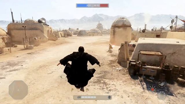Star Wars Battlefront 2 - MAX LEVEL 1000 Anakin Skywalker 20 Killstreak in HvV (Mos Eisley) смотреть онлайн