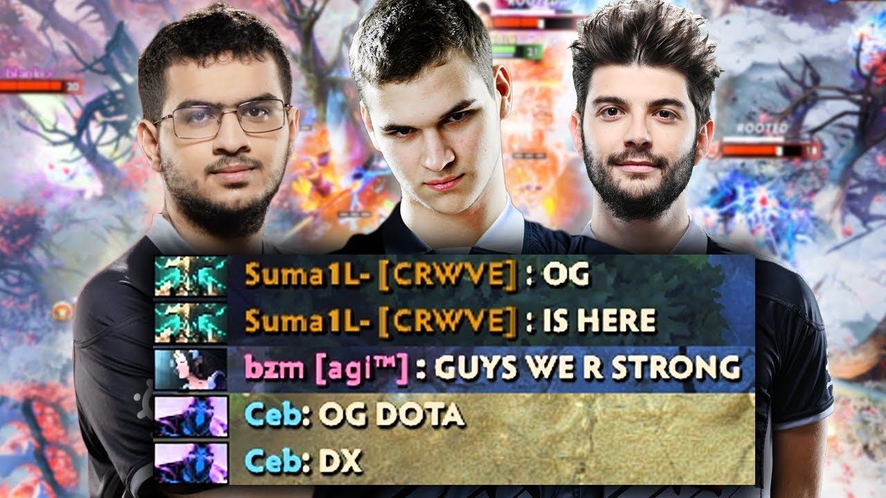 when BZM, ATF & CEB play together again in ranked.. - "OG DOTA!" смотреть онлайн