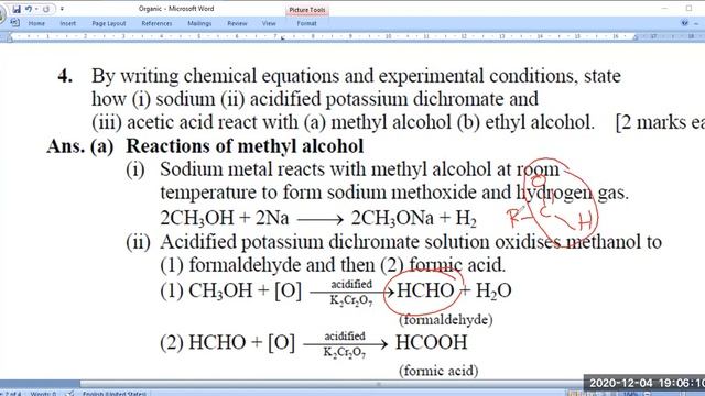 Organic class 10 Q and A L1 смотреть онлайн