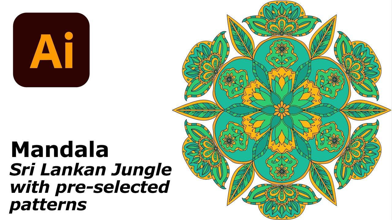 Sri Lankan Flora and Fauna Mosaic: Combining Handpicked Designs and Ethnic Color Palettes смотреть онлайн