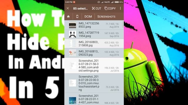 How to Hide Files In Android In 5 Seconds смотреть онлайн