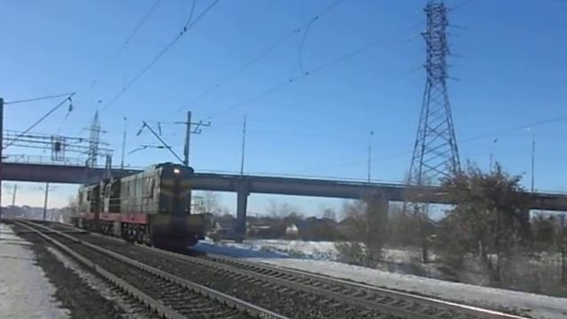ЧМЭ3Т-6606+ЧМЭ3Т-7082 (25.02.2013г._15ч.30мин.) смотреть онлайн