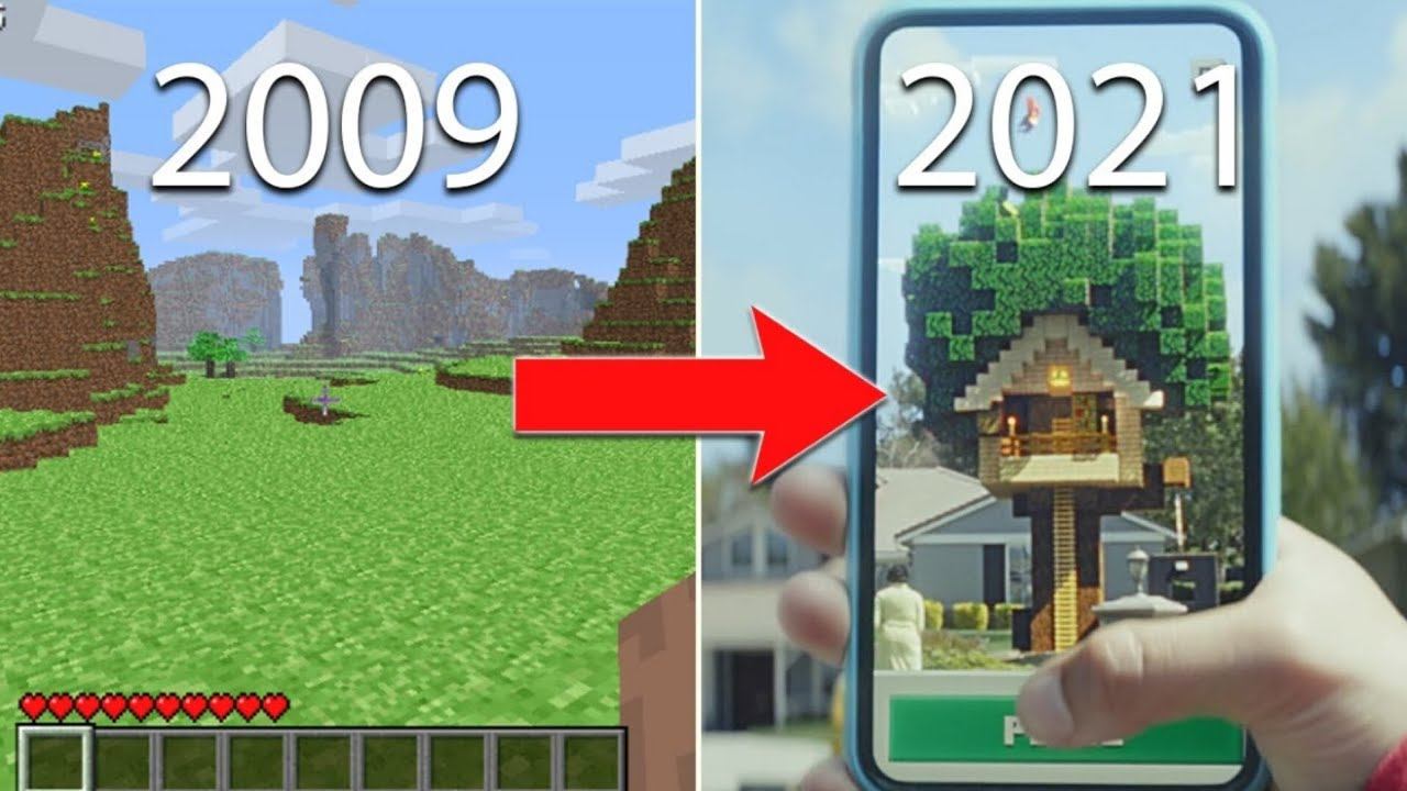 История всех версий Minecraft смотреть онлайн