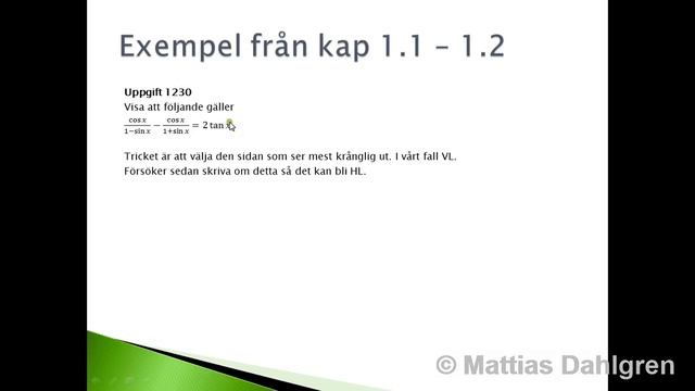 Matematik 4   Sammanfattning   Kapitel 1