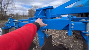 Новий ПОВОРОТНИЙ плуг на мТз 80❌ОРАНКА❌