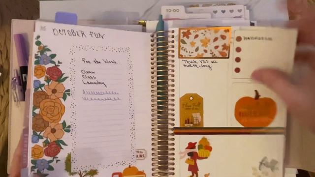 Erin Condren A5 ring agenda flip. смотреть онлайн