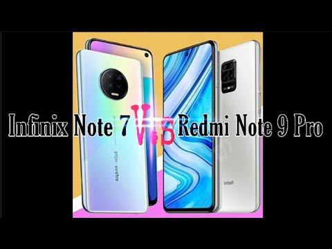 Infinix Note 7 Vs Redmi Note 9 Pro смотреть онлайн