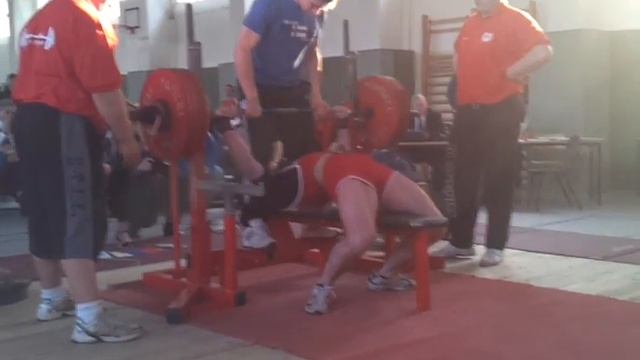 Eduard Tepper - Benchpress 232,5kg смотреть онлайн