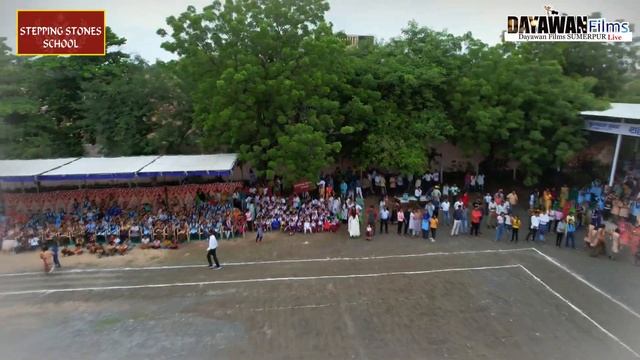 Stepping Stones School Ft. Dayawan Films 15 August Amrit mahotsav || Independence day INDIA смотреть онлайн