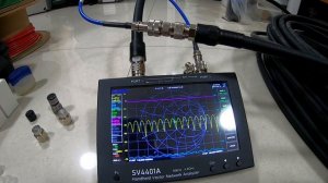 Test Loss Cable 1/2» 50 Meter  with SV4401A Network analyzer