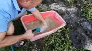 Промывка песка в песочном фильтре Bestway