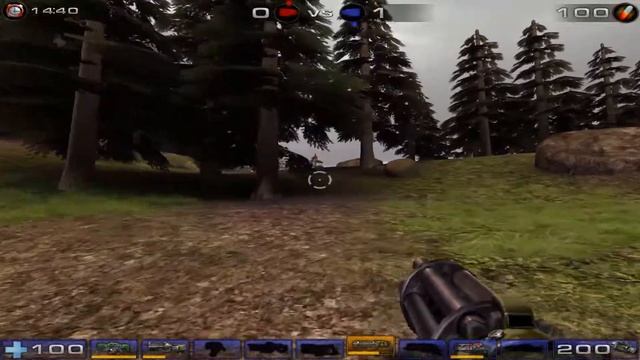 Unreal Tournament 2004 Walkthrough # 4 (CAPTURE THE FLAG PART 1) смотреть онлайн