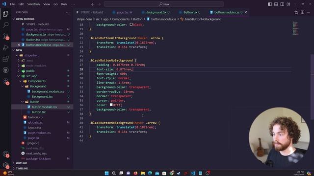Recreating STRIPE's Hero Section With Next.js & Spline 3D смотреть онлайн