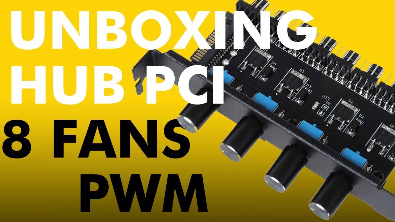 HUB PCI SATA controller for 8 FANS PWM . Aliexpress смотреть онлайн