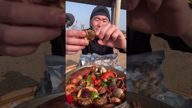 Top Eating Show Spicy Seafood By Fisher Man Ep48 смотреть онлайн