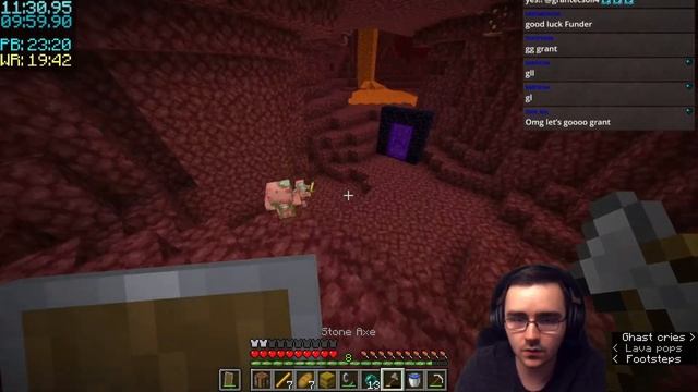 Minecraft Speedrun ┋ 1.16.1 RSG ┋ PB of 22:25 смотреть онлайн