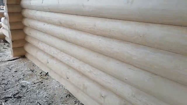 Производство сруба дома 7 на 8 в чашу смотреть онлайн