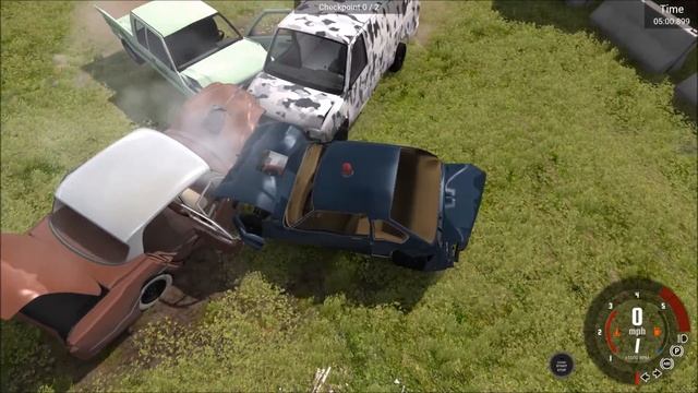 Beamng drive Derby And Monster Jam смотреть онлайн