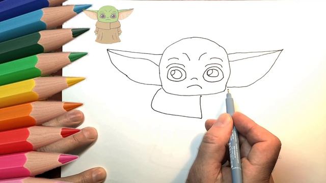 Learn How to Draw a Simple Baby Drawing, Disney Drawing смотреть онлайн