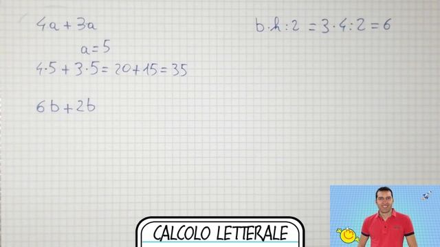 Cos'è il calcolo letterale e come si fa - Terza Media [Tutorial per genitori] смотреть онлайн
