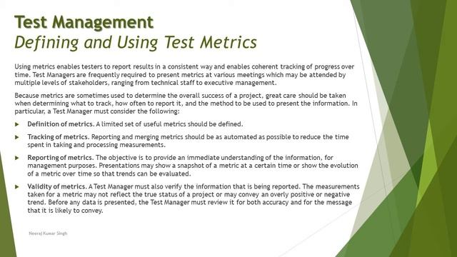 ISTQB Test Manager | 2.6 Defining and Using Test Metrics (Part-1) | ISTQB Tutorials смотреть онлайн