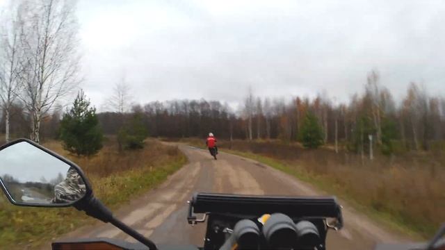 Что квадроциклу хорошо - эндуро мотоциклу смерть ️ первый выезд с kayo k1 смотреть онлайн