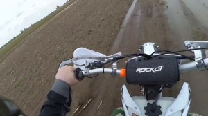 Сколько километров проедет эндуро мотоцикл 250 кубов на 0,5 бензина/покатушки на мотоцикле Rockot R