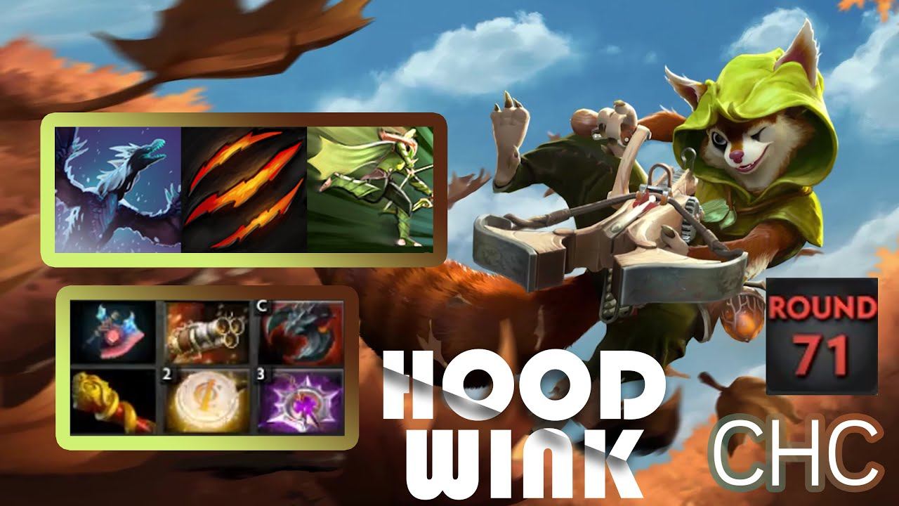 HOODWINK ATTACK RANGED 999+ - Dota 2 Custom Hero Chaos смотреть онлайн