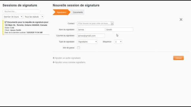 NexOne Sign: La Création d'une Demande de Signature смотреть онлайн