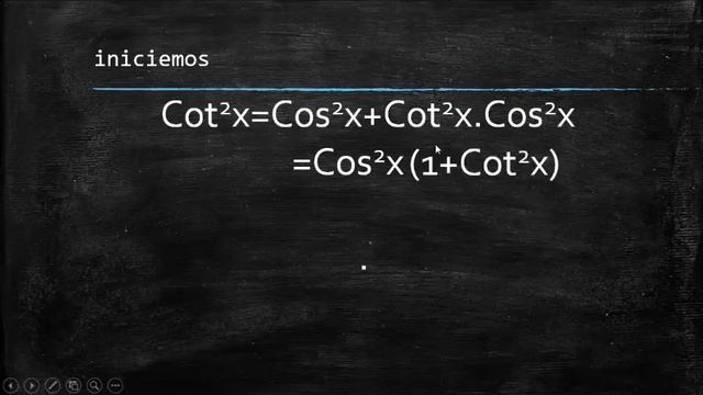COT^2 (X) = COS^2 (X) + COT^2 (X) . COS^2 (X) смотреть онлайн
