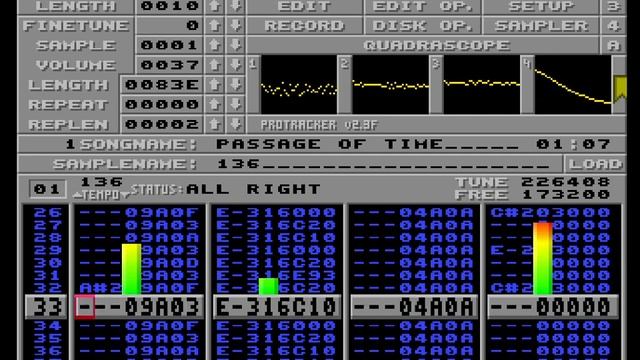 Passage Of Time (Kinetic bootleg) (Amiga Protracker Mod from 1997) смотреть онлайн