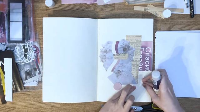 Создание коллажа | Процесс смотреть онлайн