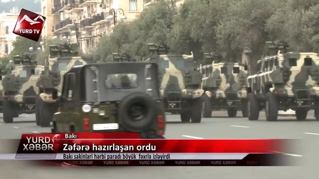 Zəfərə hazırlaşan ordu: Bakı sakinləri hərbi parad böyük fəxrlə izləyirdi смотреть онлайн
