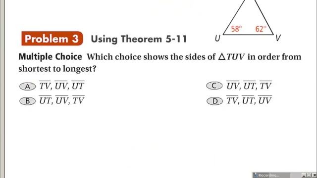 5-6 Inequalities in One Triangle смотреть онлайн