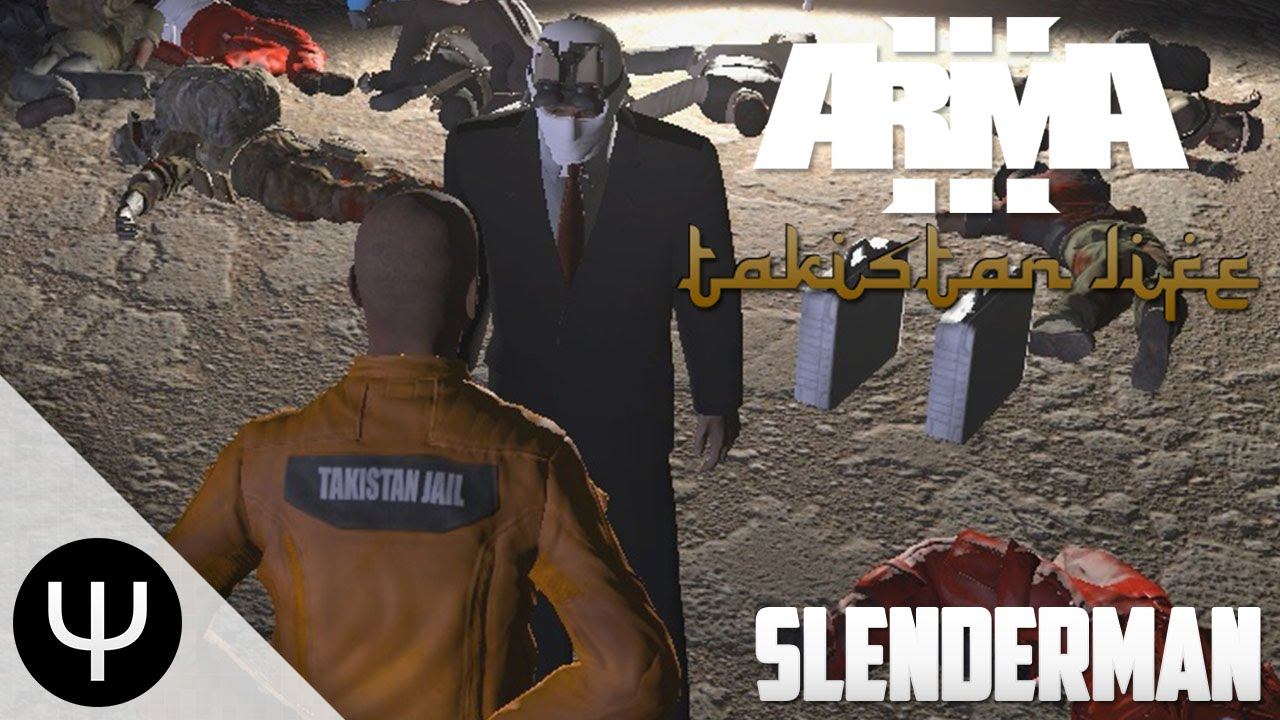 ARMA 3: Takistan Life Mod — Slenderman! смотреть онлайн