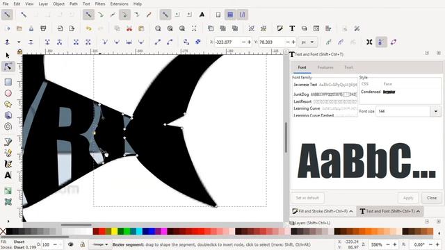 Glossy Text Logo using Inkscape | Inkscape Tutorial #1 | GIMP GURU смотреть онлайн