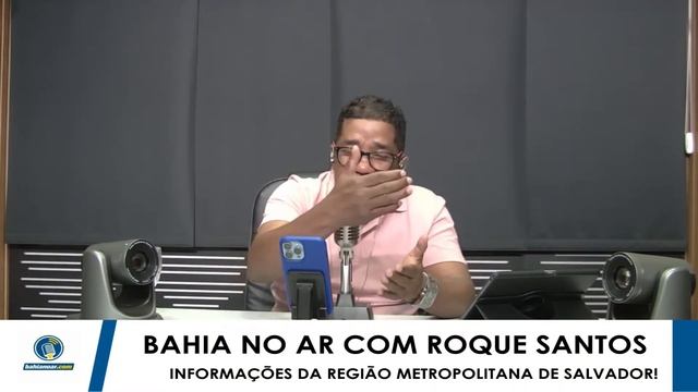 AO VIVO: Programa Bahia No Ar com Roque Santos - 30/01/2023 смотреть онлайн