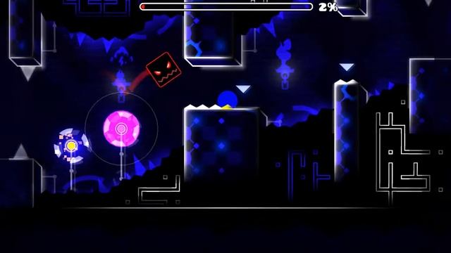 КРАСИВЫЙ, БЫСТРЫЙ И КЛАССНЫЙ ИЗИ ДЕМОН---Geometry Dash смотреть онлайн