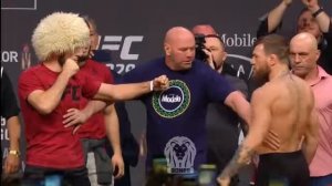 взвешивание хабиба и конора