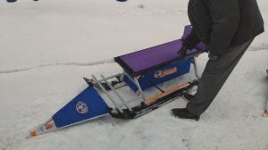 Складываем сани Ванек для мотобуксировщика